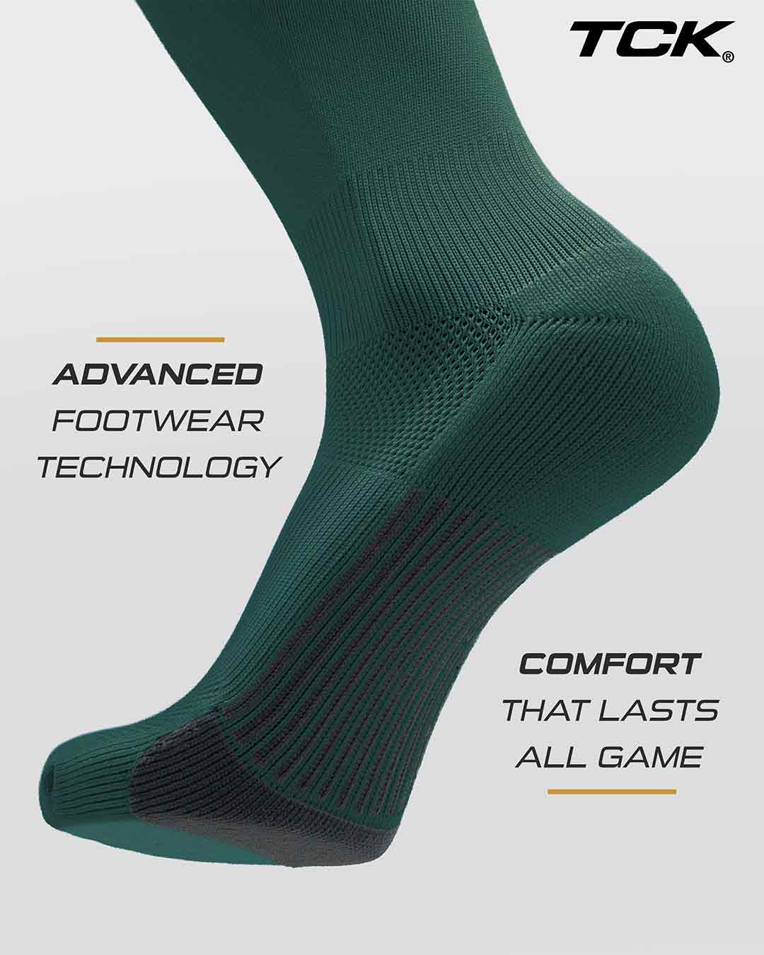 TCK Over the Knee Football & Flag Socks - Made in USA