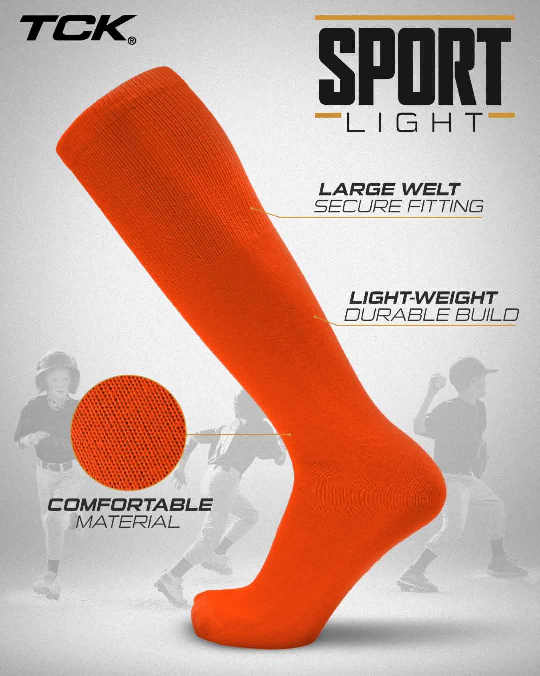 TCK Sport Light - Breathable Team Athletic Tube Socks