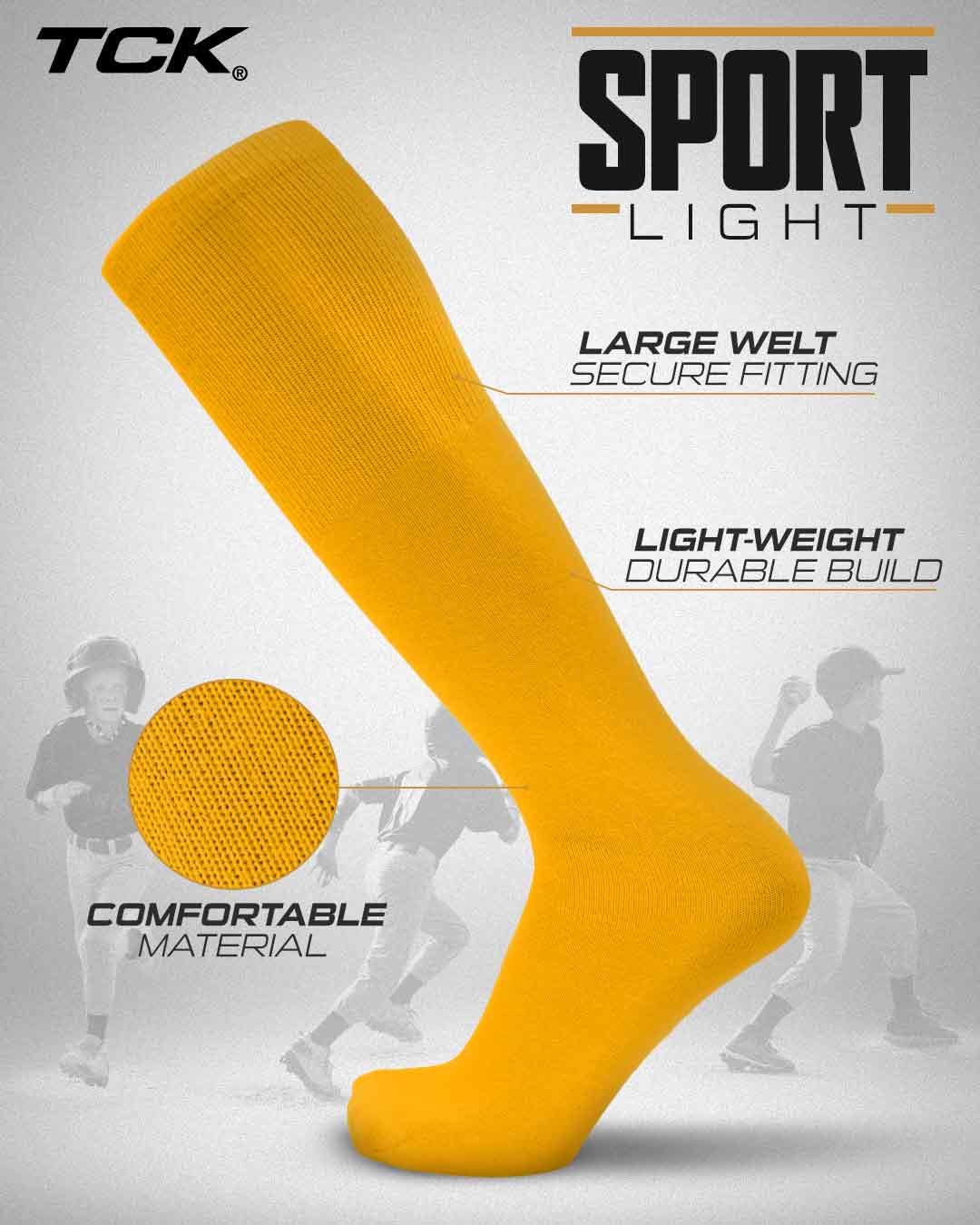 TCK Sport Light - Breathable Team Athletic Tube Socks