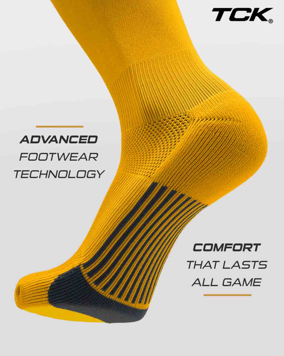 TCK Over the Knee Football & Flag Socks - Made in USA