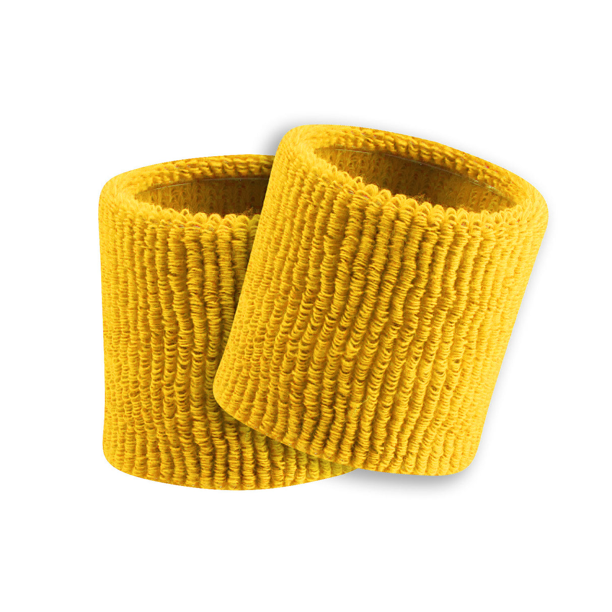 Gold – 3.5" Made in USA Performance Terry Wristbands (Pair)