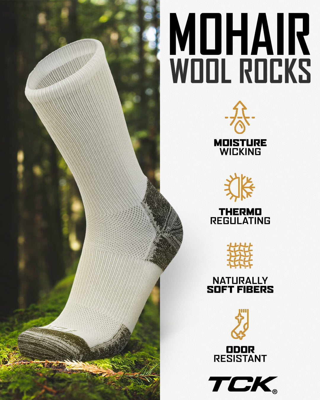 GOAT Socks Crew Length