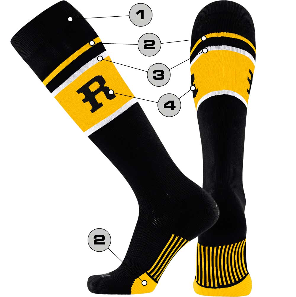 Custom Baseball Socks - Diamond Builder Pattern 7
