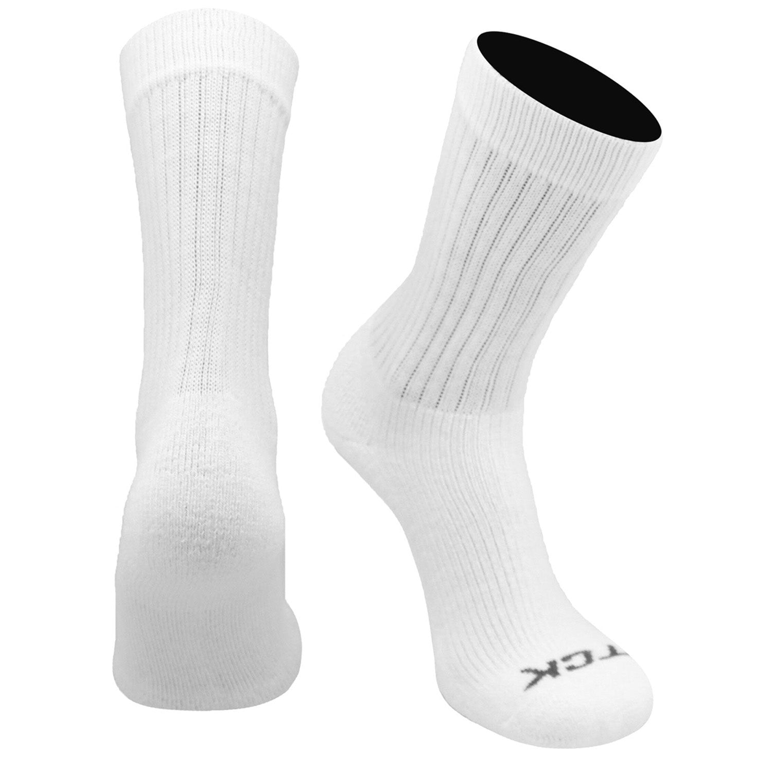 white basketball crew socks