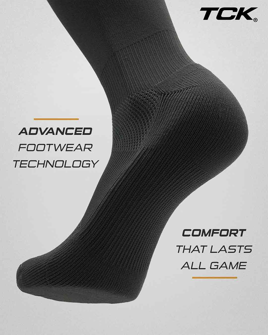 TCK Over the Knee Football & Flag Socks - Made in USA