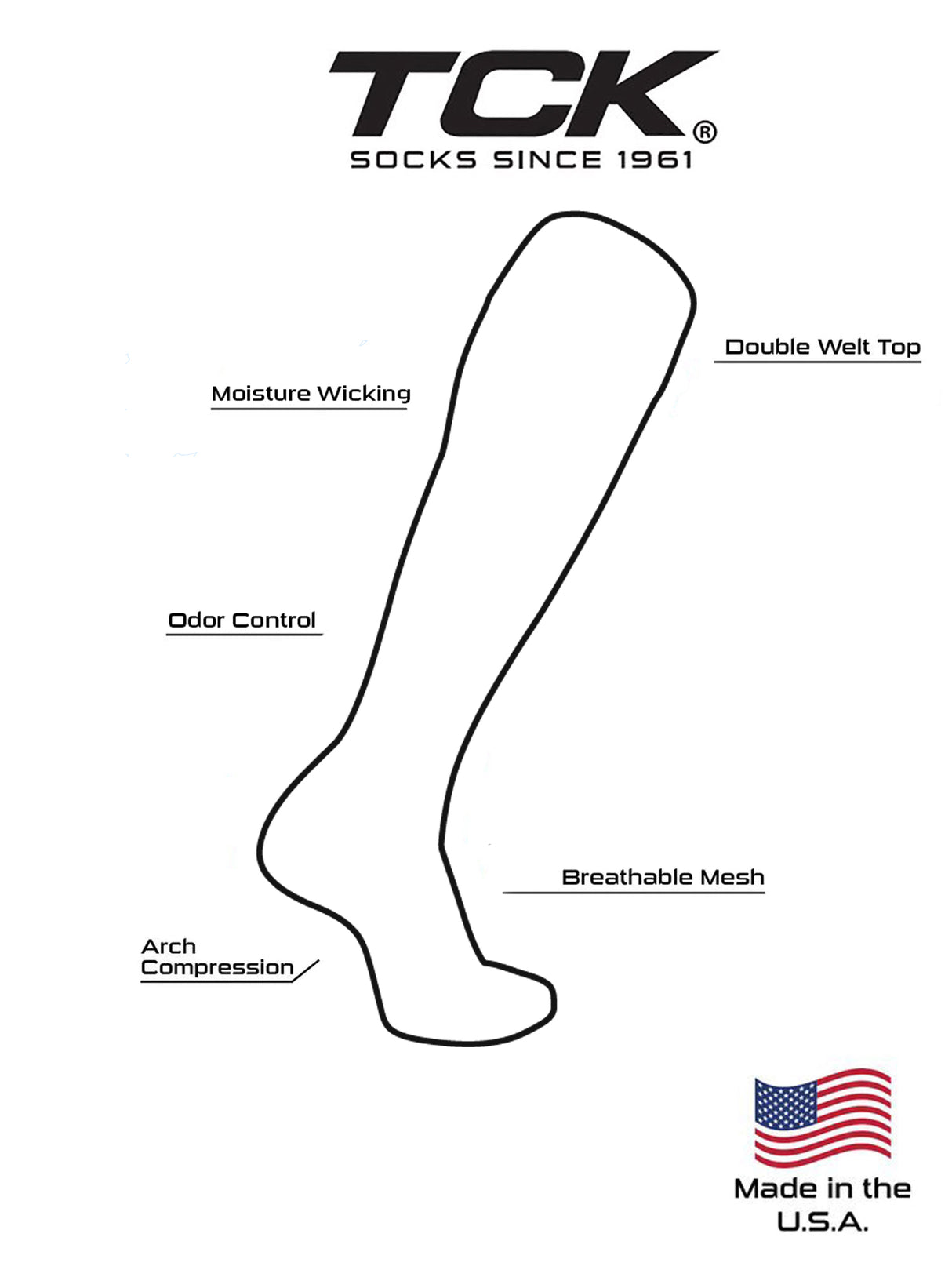 Baseball Stirrup Socks Pattern D (Black/White/Scarlet, Large)