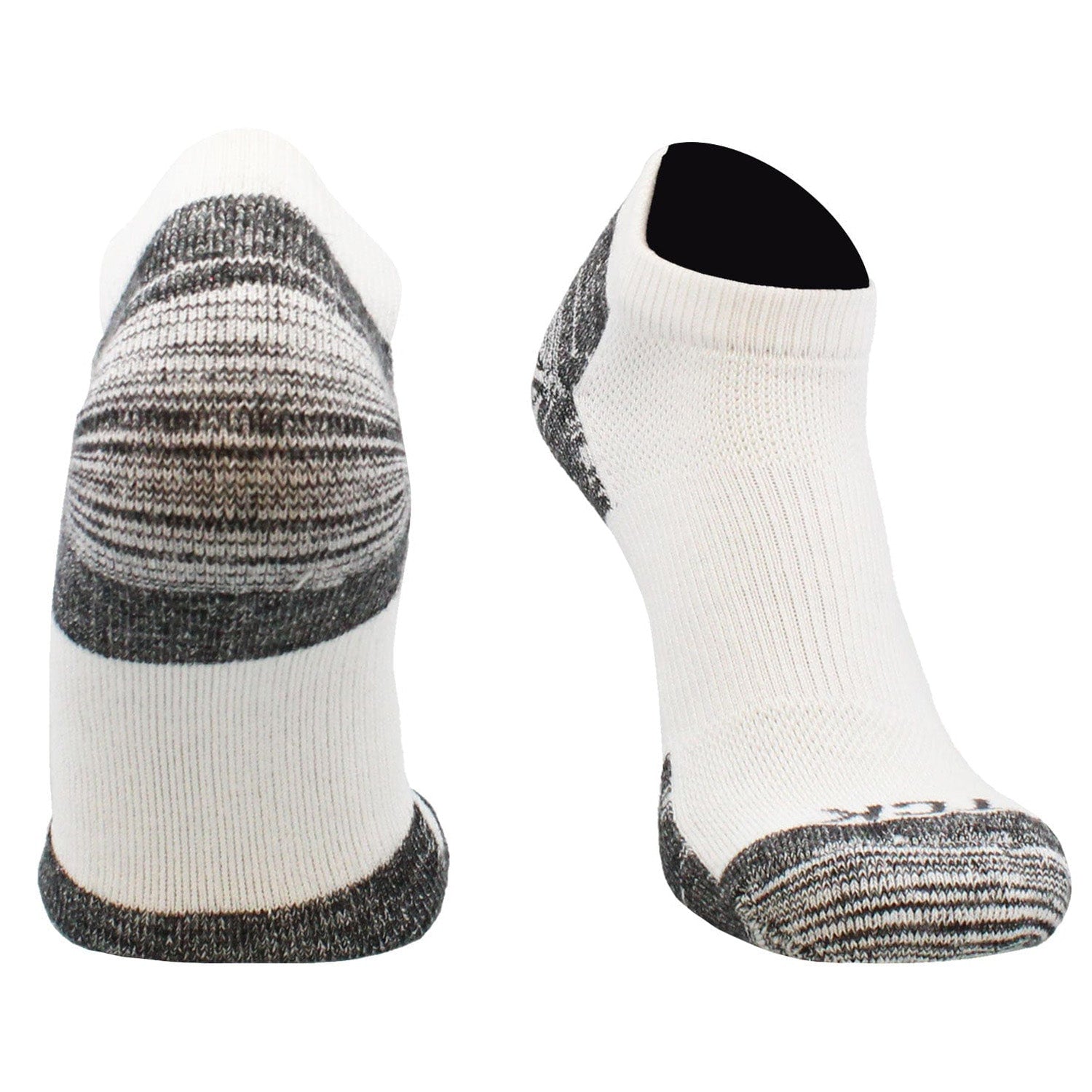 white pickleball ankle socks