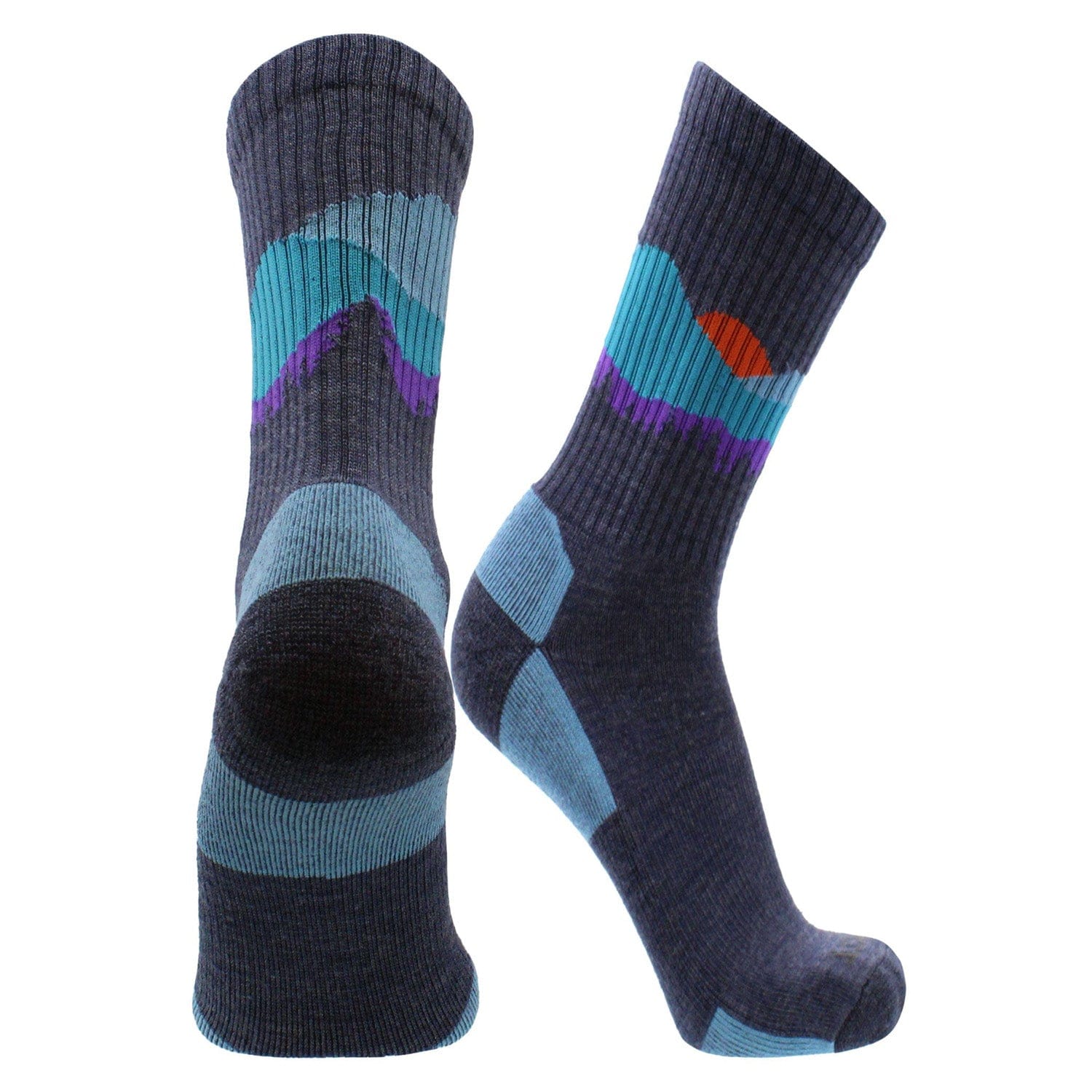 fun wool hiking socks