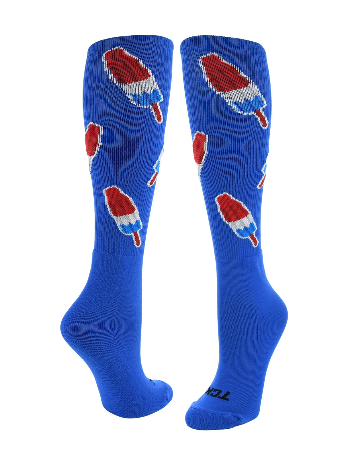 TCK Air Force Blue / Large Freedom Pop All-Over Tube Socks