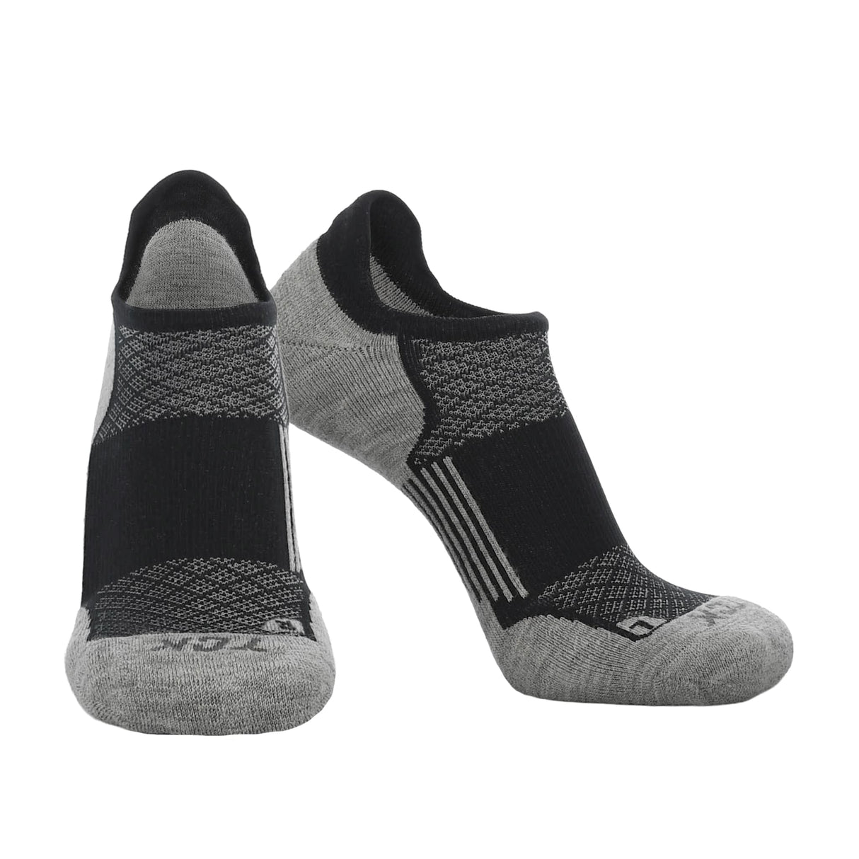 TCK Black/Grey / Small The Tour Golf Socks for Men and Women's No Show