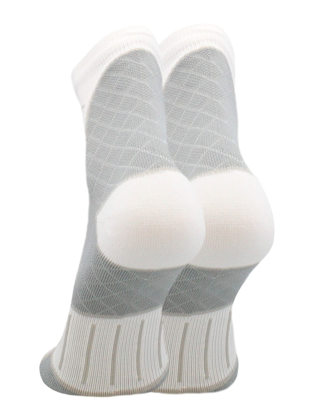 TCK Black / Medium Achilles Tendonitis Compression Socks For Women and Men, Low Crew 20-30mmHg Compression