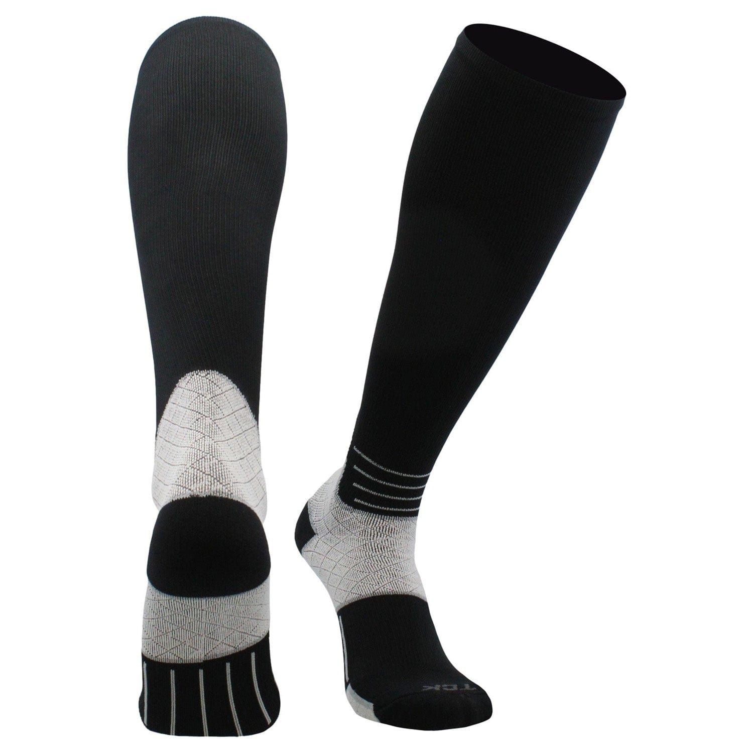over the calf graduated compression socks