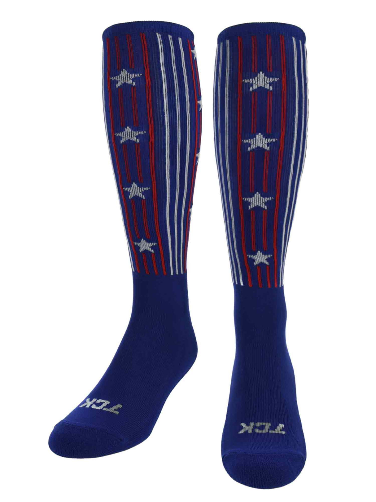 Stars & Stripes Athletic Knee High Socks