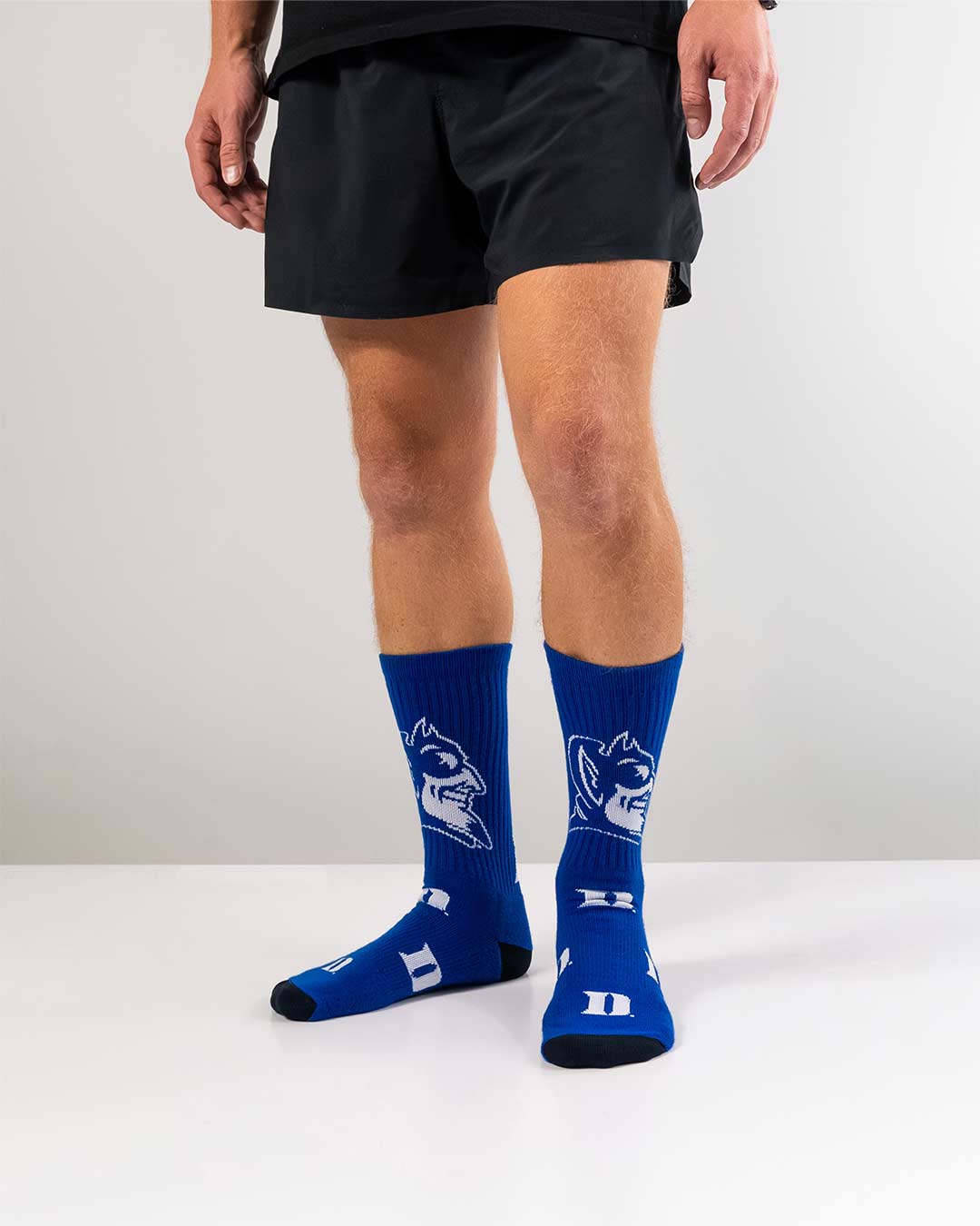TCK Duke Blue Devils Mayhem Crew Socks (Made in USA)