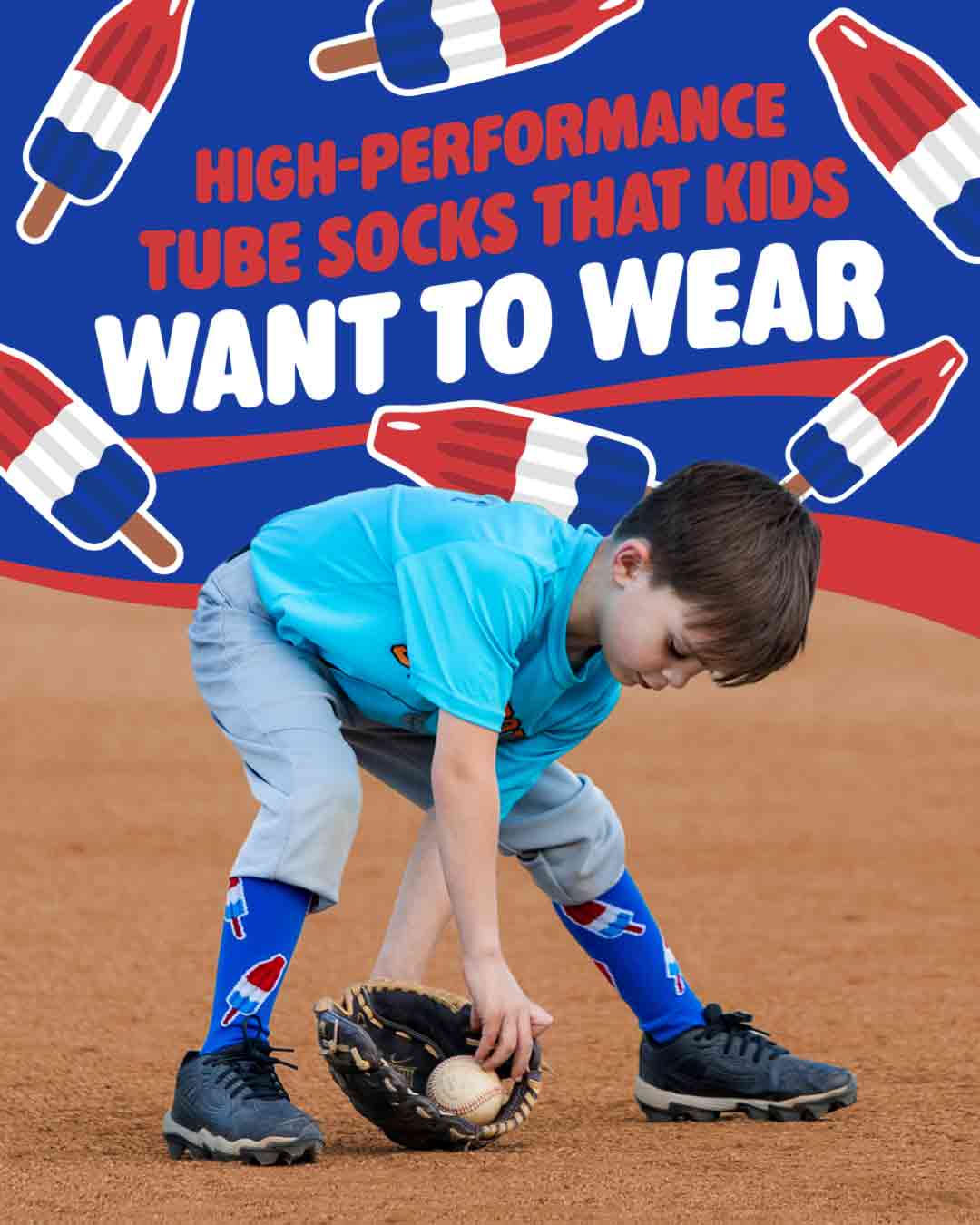 TCK Freedom Pop Athletic Knee High Socks