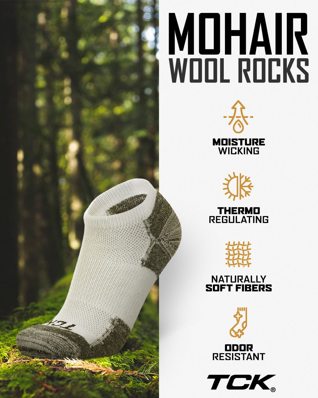 TCK GOAT Socks Low Cut