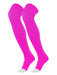 TCK Hot Pink / Large Pink Over the Knee Socks for Breast Cancer Awarness - Prosport