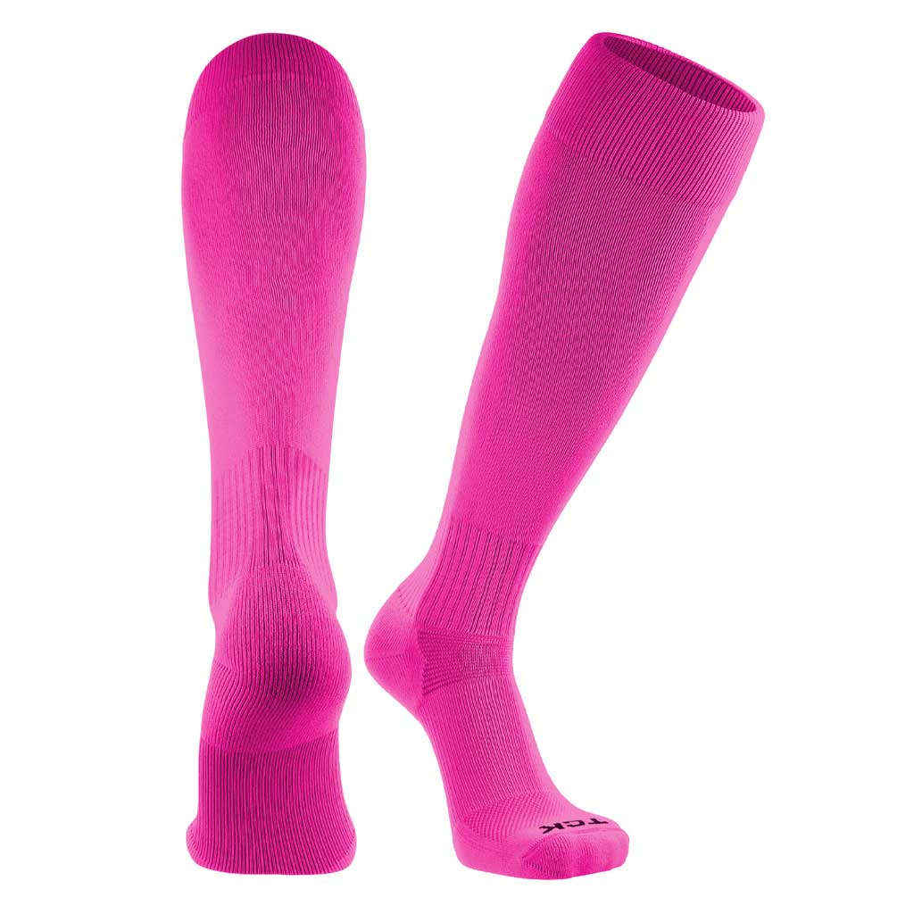 TCK Hot Pink / Small Softball and Baseball Socks Champion Over the Calf