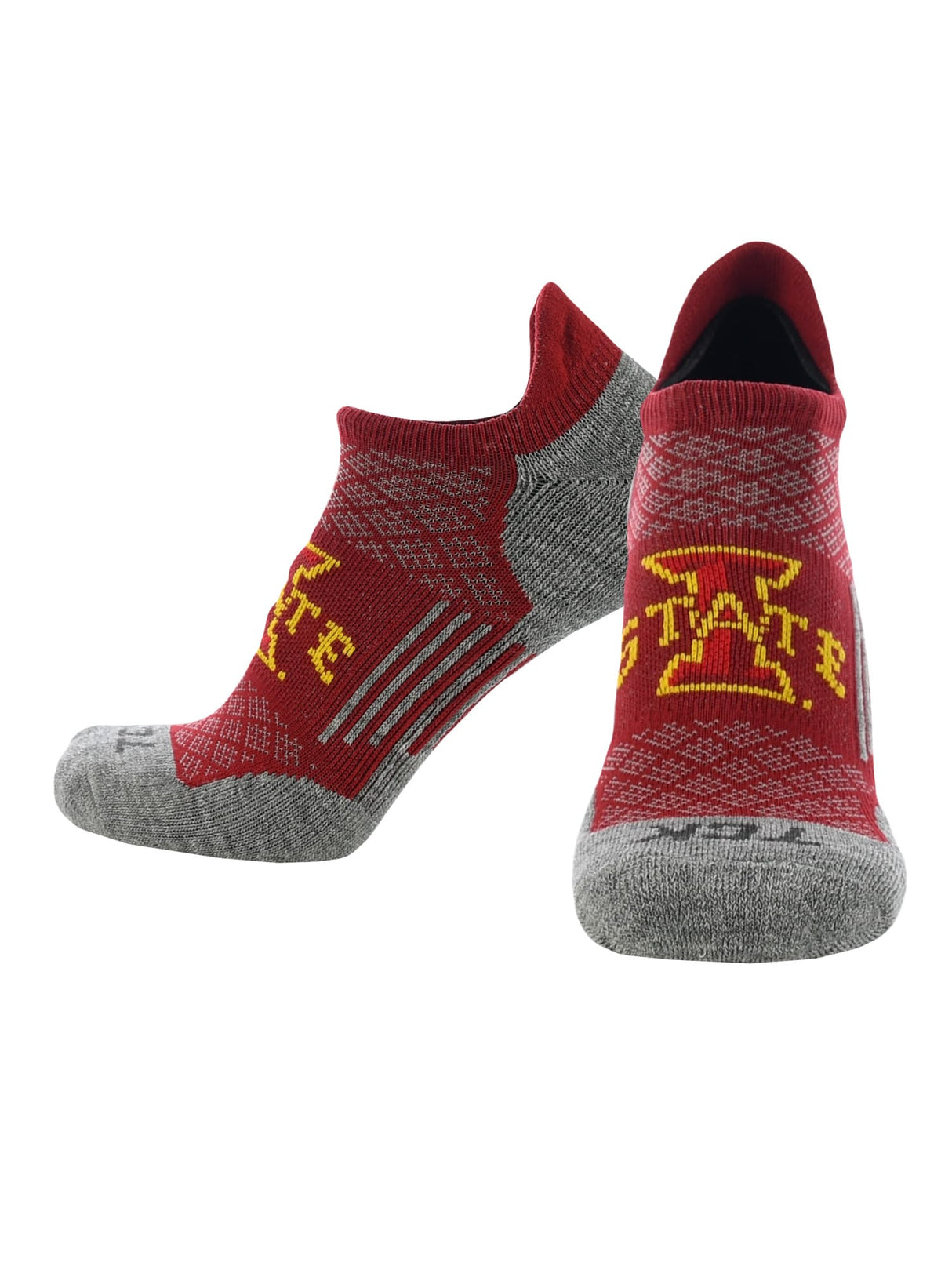 TCK Iowa State Cyclones / Large Iowa State Cylcones No Show Tour Socks
