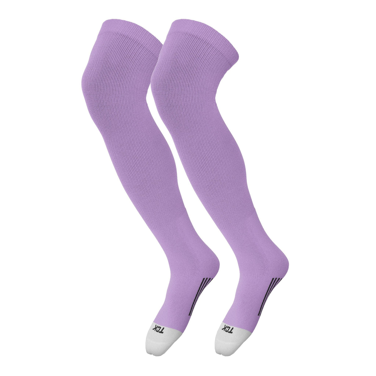 TCK Lavender / X-Large Prosport - Long Over the Knee Socks for Baseball - Adult Sizes