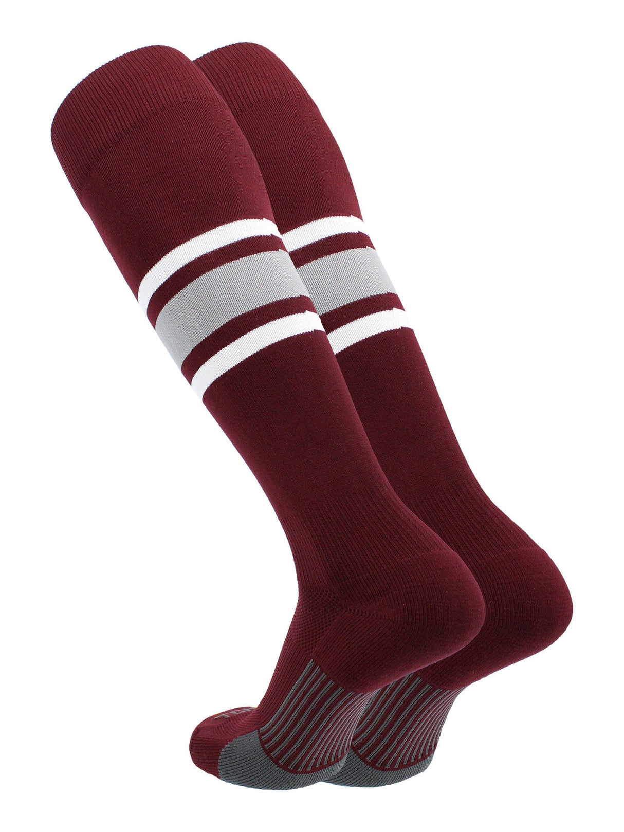 TCK Made in USA Dugout Series Bold Center Stripe Baseball Socks