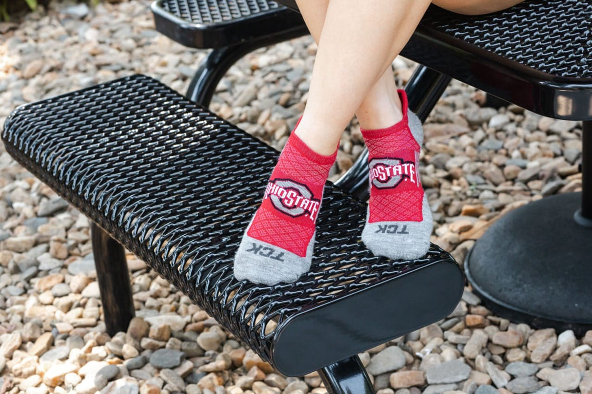 TCK Ohio State Buckeyes / Medium Ohio State Buckeyes No Show Tour Socks