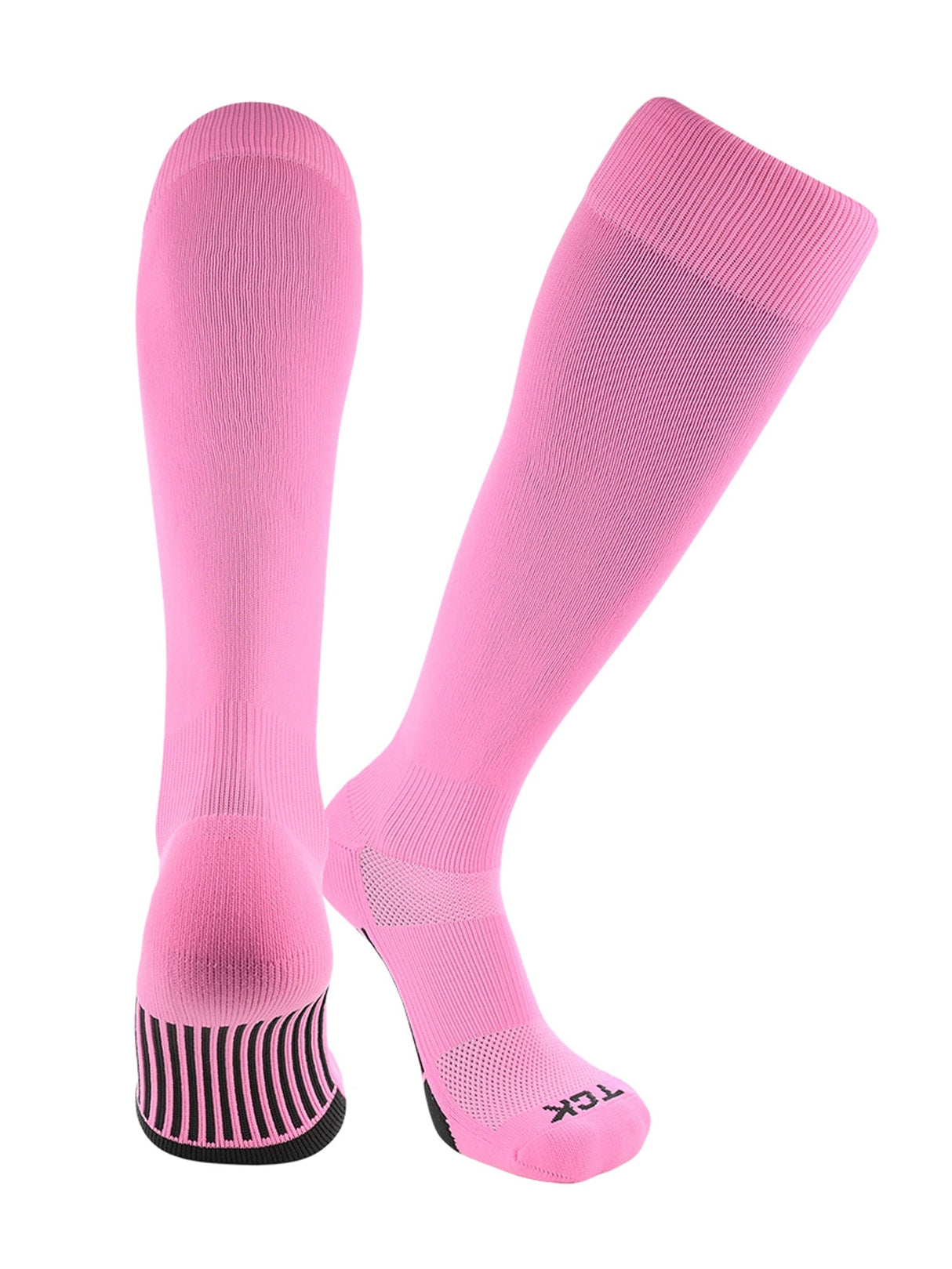 TCK Pink / X-Large Elite Performance Baseball Socks Dugout Solid Team Colors