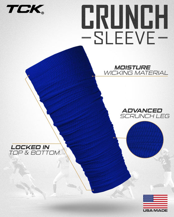 TCK Pre Scrunched Football Leg Sleeves For Men and Boys