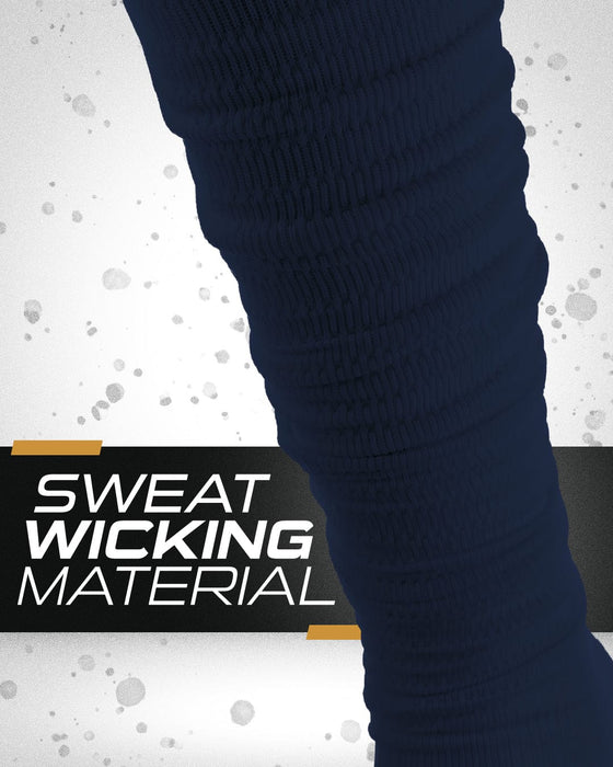 TCK Pre Scrunched Football Leg Sleeves For Men and Boys