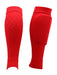 TCK Scarlet / Large Soccer Leg Sleeves for Shin Guards