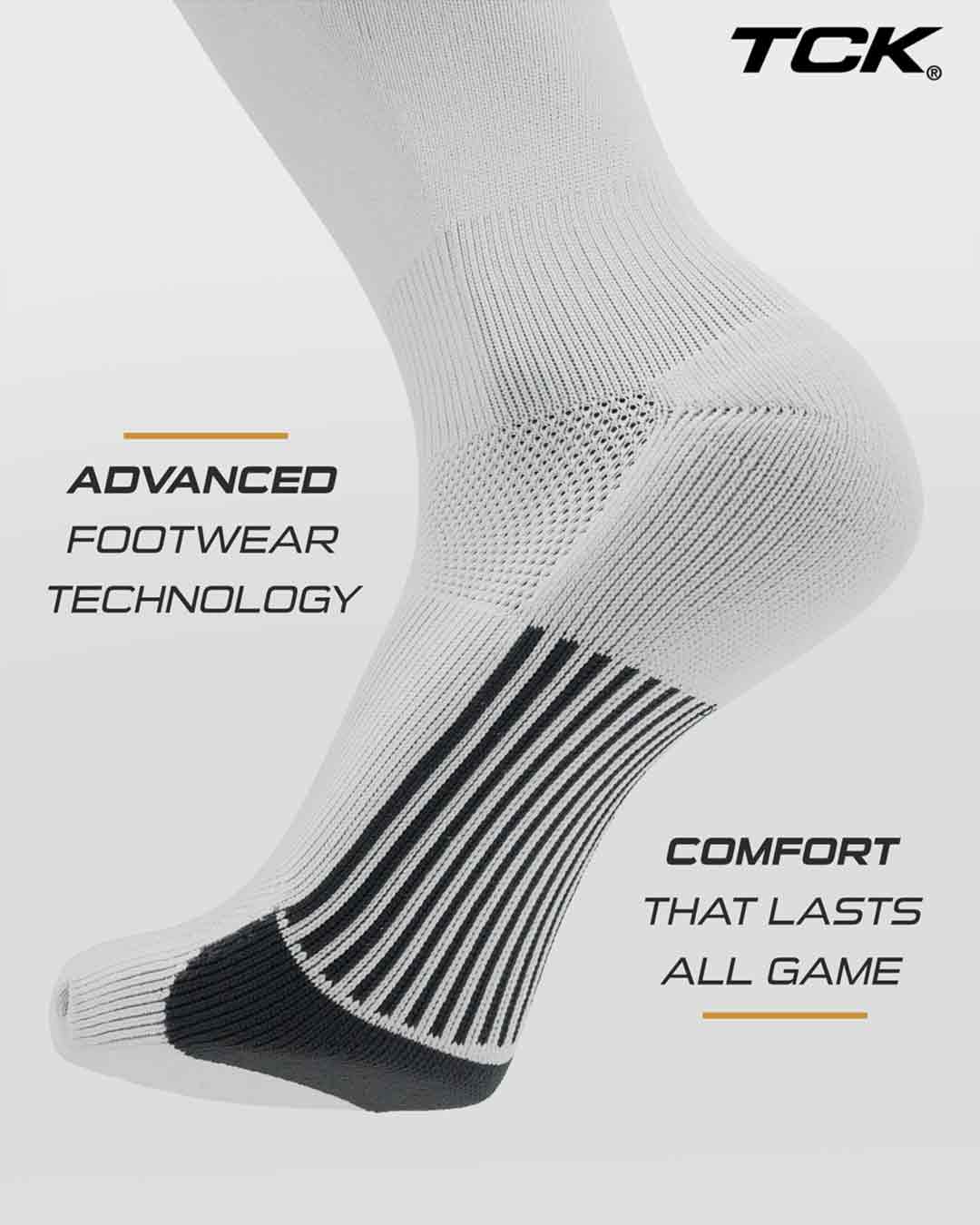 TCK TCK Over the Knee Football & Flag Socks - Made in USA