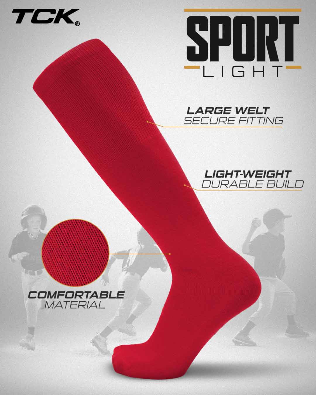 TCK TCK Sport Light - Breathable Team Athletic Tube Socks