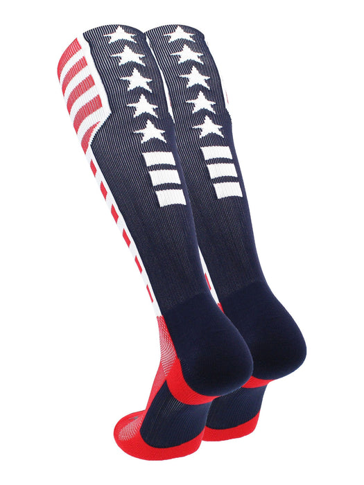 TCK USA Socks Patriot Over The Calf