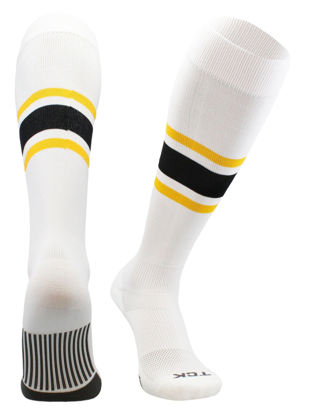 TCK Made in USA Dugout Series Bold Center Stripe Baseball Socks
