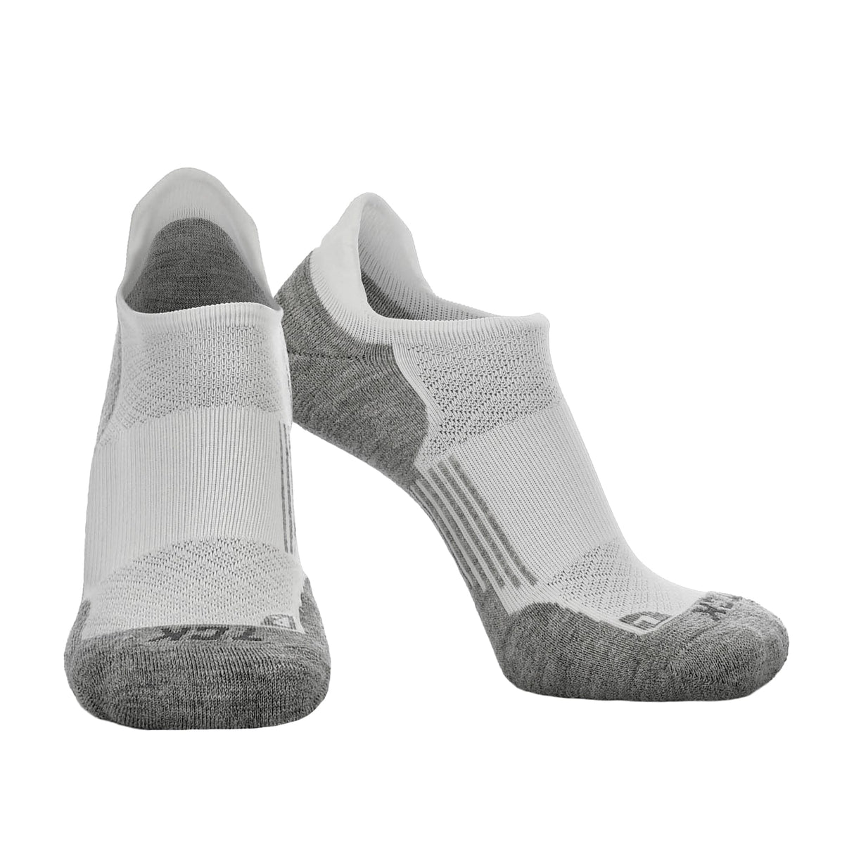 TCK White/Grey / Small The Tour Golf Socks for Men and Women's No Show