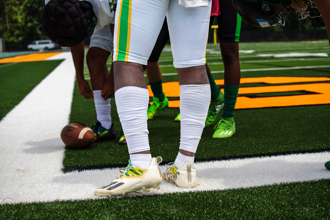 Football Leg Sleeves and Scrunch Socks