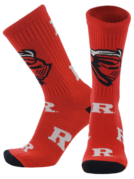 Rutgers Scarlet Knights Mayhem Crew Socks