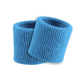 Columbia Blue – 3.5" Made in USA Performance Terry Wristbands (Pair)