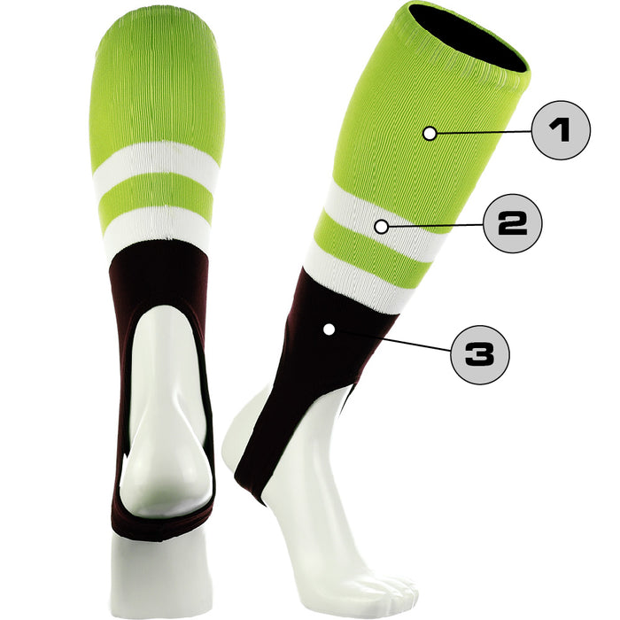 Custom Baseball Stirrups - Pattern G