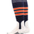Baseball Stirrup Socks Pattern D (Navy/White/Orange, Medium)