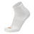 Chase Cotton Quarter Crew Socks (White, Large)