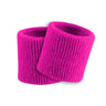 Hot Pink – 3.5" Made in USA Performance Terry Wristbands (Pair)