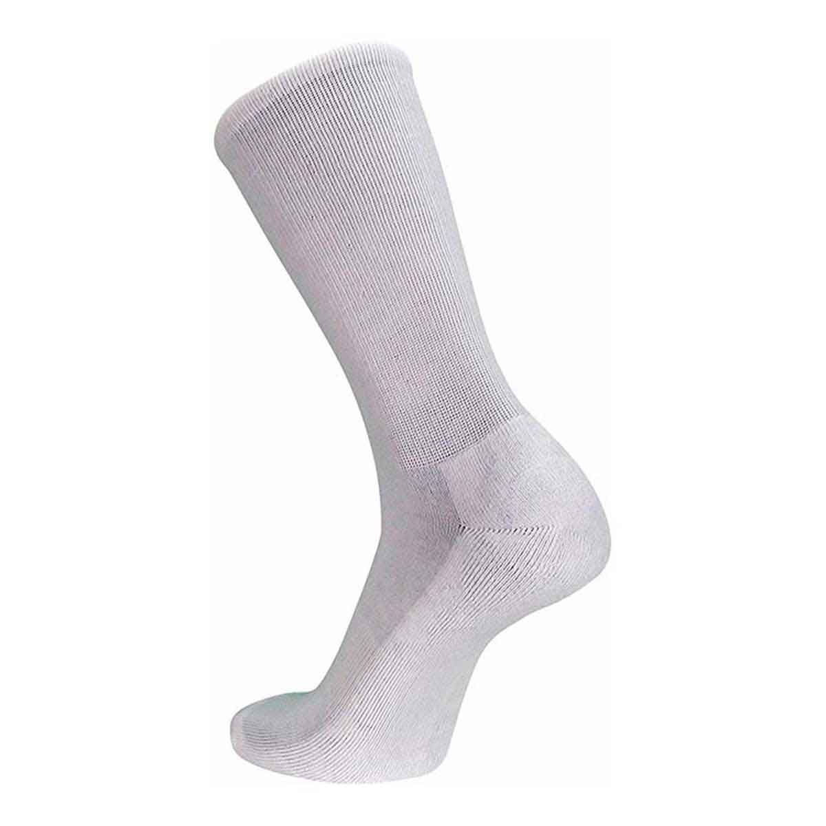 TCK Practice Crew Socks – White, Large