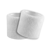 White – 3.5" Made in USA Performance Terry Wristbands (Pair)