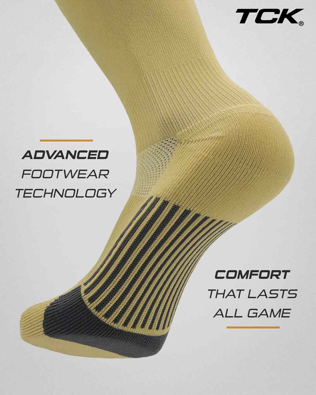 TCK Over the Knee Football & Flag Socks - Made in USA