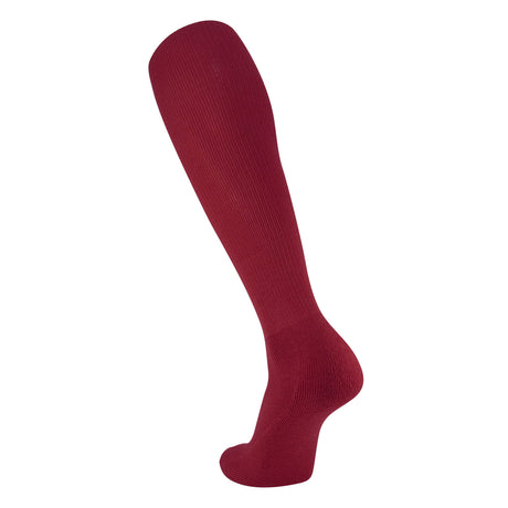 TCK OB Acrylic Baseball Tube Sock (Cardinal, Medium)