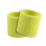 Yellow – 3.5" Made in USA Performance Terry Wristbands (Pair)