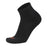 Chase Cotton Quarter Crew Socks (Black, Large)