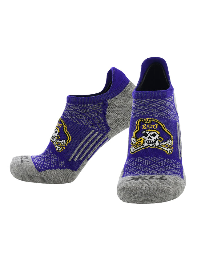 East Carolina Pirates No Show Tour Socks