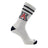 Arizona Wildcats Socks | Vintage Soft Cotton Sock with Stripes – NCAA Licensed | Cardinal Red & Navy Blue University of Arizona | College Fan Gameday Apparel for Men & Women | Men's & Women's (Large)